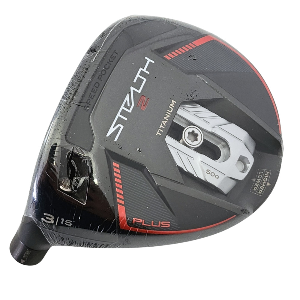 New Left-Handed TaylorMade Stealth 2 Plus 3 Fairway Wood 15º HEAD ONLY